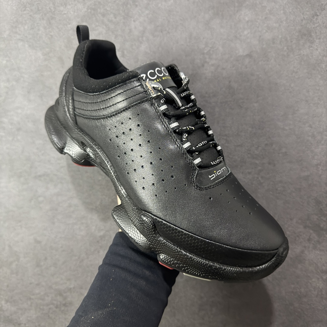 图片[3]-【公司级头层版】ECCO爱步老爹鞋男士夏季经典运动鞋 健步BIOM系列 全新的轻量发泡底材与直接注塑橡胶大底相结合 柔软舒适，轻量回弹，脚感更轻盈 鞋面采用GORE-TEX飞织网面与牛皮相结合 给你贴心透气呵护 自然律动科技 符合人体工学鞋楦 贴近足部天然形态 橡胶大底，抓地力强，具有良好的耐磨性 轻盈自如 适跑畅练 尺码：39-45-选品中心