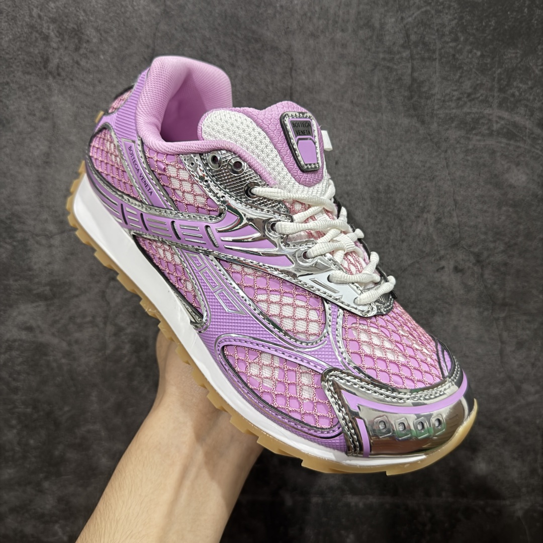 图片[3]-【纯原N版】宝缇嘉/葆蝶家-Bottega Veneta Orbit Lace-up Low Sneakers BV 轨道系列系带低帮透气舒适休闲运动鞋 可平替M版 配件包装基本一样 男女鞋原楦原纸版开发版 采用轻质科技菱形网布面料鞋面材质 内嵌透气网面贴合加厚PU缓震乳胶脚垫 外置防变形耐磨TPU橡胶大底❗️ 尺码：35-40-选品中心