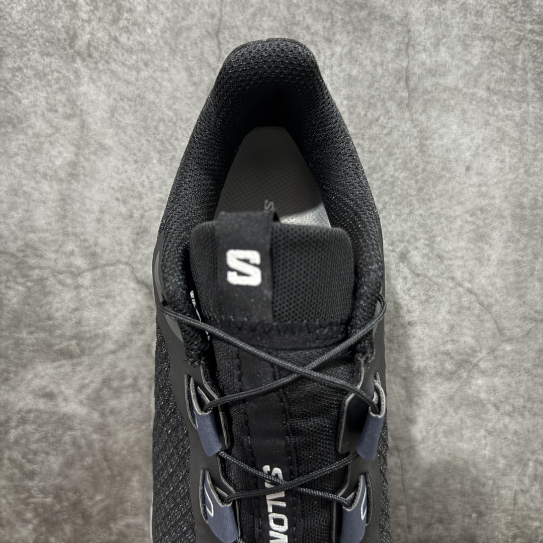 图片[8]-【PK升级版】SALOMON XT-6 FT 萨洛蒙潮流越野机能户外功能鞋 黑银 478640 全新版本出货 好货不怕晚 品质 细节 材料都是肉眼可以见！ 售前售后也是其它工厂无法匹敌！ 纯原外贸平台特供订单 耗时半年巨作 全套原纸板楦头开发 原厂特供网布配套加持 确保原汁原味 完美呈现版型 原档数据独家私模五层组合大底 原装Ortholite轻量化鞋垫 中底布带钢印编号 原厂TPU锁扣 进口港宝加持 后跟自然饱满 还原公司包裹性 鞋面以“锯齿”状的包裹系统呈现 在基色底之下加入了各种色点缀 将公司的最新技术和时尚前卫的造型融入耐用的长跑款式中 鞋面由 TPU 薄膜制成 并焊接在高耐磨网眼上 使其既时尚又坚固 由 ACS底盘支撑 可增强稳定性和支撑力 以及由橡胶凸耳 Contragrip外底覆盖的 EVA 缓冲中底 旨在应对崎岖的地形 鞋舌上的彩色Salomon 标签、Quicklace 系统以及鞋头、鞋舌和鞋跟上的附加品牌使细节更加完美 让穿着者可以轻松驾驭户外与通勤下的任何运动生活场景 无缝鞋身户外随意纵横 颜值与脚感兼备 出街通勤 绝对非常吸睛 你值得拥有 尺码：36 36.5 37.5 38 38.5 39 40 40.5 41 42 42.5 43 44 44.5 45-选品中心
