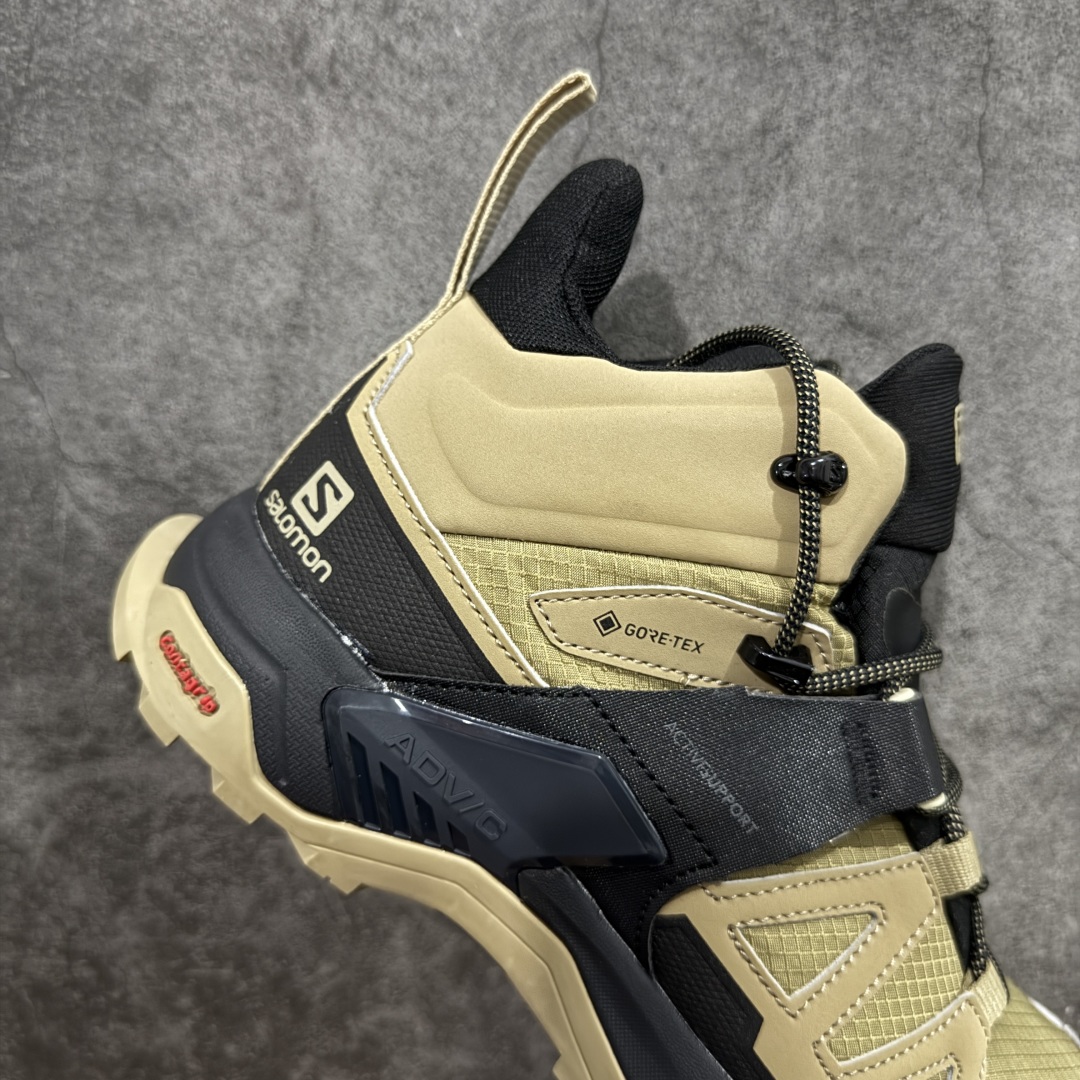 图片[7]-【莞产版本】SALOMON萨洛蒙 X Ultra 4 MID GTX 舒适 耐磨防水包裹性支撑抗冲击 中帮 户外功能鞋 男款 Salomon萨洛蒙 X ULTRA 4 MID GTX 从整体的鞋身设计不难看出从大哥4D的影子，无论是分段的鞋头包裹还是鞋侧的锯尺化设计，都沿袭了这一经典的设计理念。极致的性能与穿着的舒适性这盏天平它找到了绝妙的平衡。Advanced Chassis®这款大底的耐用性和抓地力相当不错，这双鞋上能漫步山野 下能融入城市之间。 尺码：40-46-选品中心