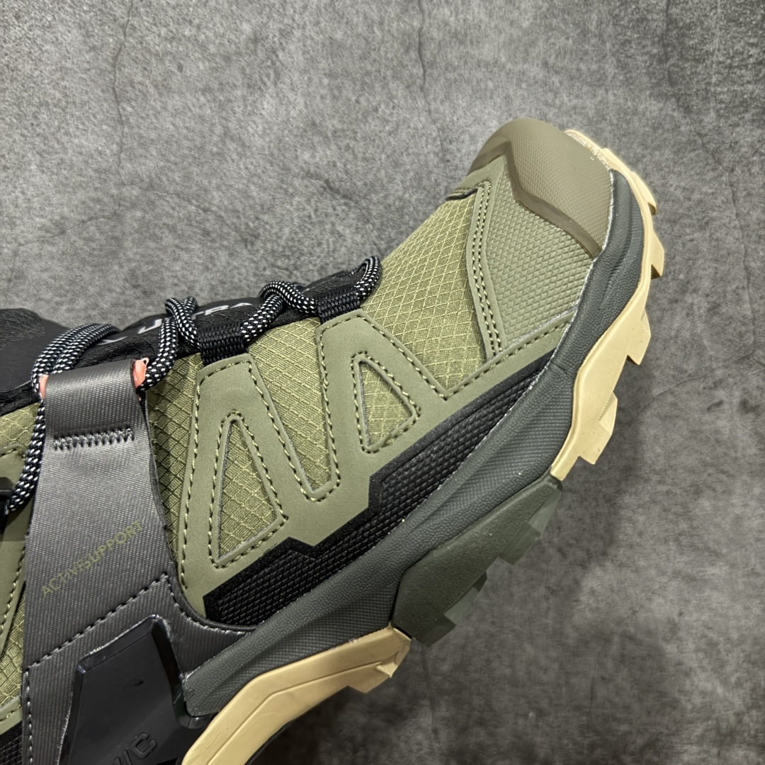 图片[6]-【莞产版本】SALOMON萨洛蒙 X Ultra 4 MID GTX 舒适 耐磨防水包裹性支撑抗冲击 中帮 户外功能鞋 男款 Salomon萨洛蒙 X ULTRA 4 MID GTX 从整体的鞋身设计不难看出从大哥4D的影子，无论是分段的鞋头包裹还是鞋侧的锯尺化设计，都沿袭了这一经典的设计理念。极致的性能与穿着的舒适性这盏天平它找到了绝妙的平衡。Advanced Chassis®这款大底的耐用性和抓地力相当不错，这双鞋上能漫步山野 下能融入城市之间。 尺码：40-46-选品中心