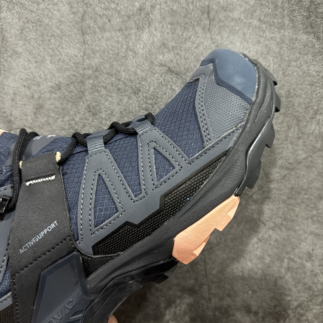 图片[6]-【莞产版本】SALOMON萨洛蒙 X Ultra 4 MID GTX 舒适 耐磨防水包裹性支撑抗冲击 中帮 户外功能鞋 男款 Salomon萨洛蒙 X ULTRA 4 MID GTX 从整体的鞋身设计不难看出从大哥4D的影子，无论是分段的鞋头包裹还是鞋侧的锯尺化设计，都沿袭了这一经典的设计理念。极致的性能与穿着的舒适性这盏天平它找到了绝妙的平衡。Advanced Chassis®这款大底的耐用性和抓地力相当不错，这双鞋上能漫步山野 下能融入城市之间。 尺码：40-46-选品中心