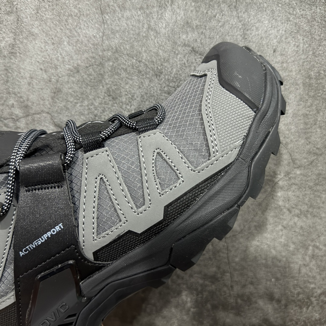 图片[6]-【莞产版本】SALOMON萨洛蒙 X Ultra 4 MID GTX 舒适 耐磨防水包裹性支撑抗冲击 中帮 户外功能鞋 男款 Salomon萨洛蒙 X ULTRA 4 MID GTX 从整体的鞋身设计不难看出从大哥4D的影子，无论是分段的鞋头包裹还是鞋侧的锯尺化设计，都沿袭了这一经典的设计理念。极致的性能与穿着的舒适性这盏天平它找到了绝妙的平衡。Advanced Chassis®这款大底的耐用性和抓地力相当不错，这双鞋上能漫步山野 下能融入城市之间。 尺码：40-46-选品中心