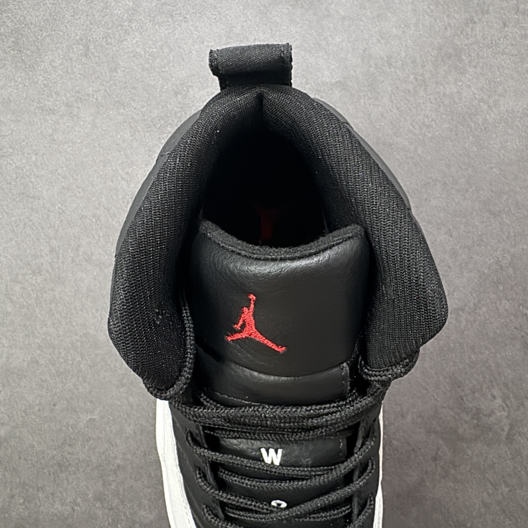 图片[7]-【头层真碳版】Air Jordan AJ12 Retro 篮球鞋 正确版型 头层皮料 真碳板 原厂定制金属扣 原厂电绣 超高性价比 货号：CT8013-006 尺码：40 40.5 41 42 42.5 43 44 44.5 45 45.5 46 47.5 48 编码：GLB320330-选品中心