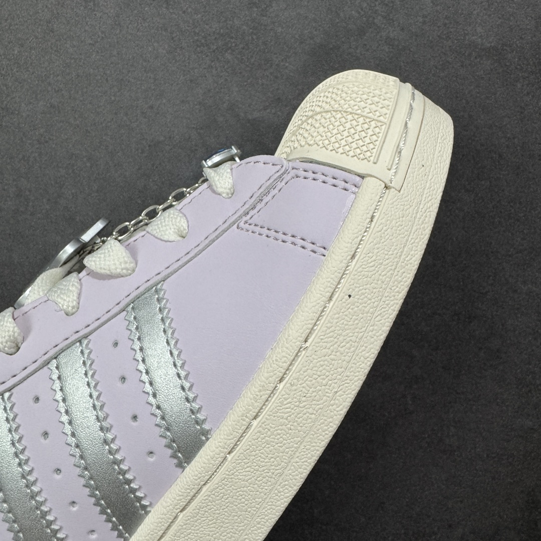 图片[5]-【H11纯原】平台爆款adidas originals Superstar 2粉紫 货号：JQ8776 尺码：35 36 36.5 37.5 38 38.5 39 40-选品中心