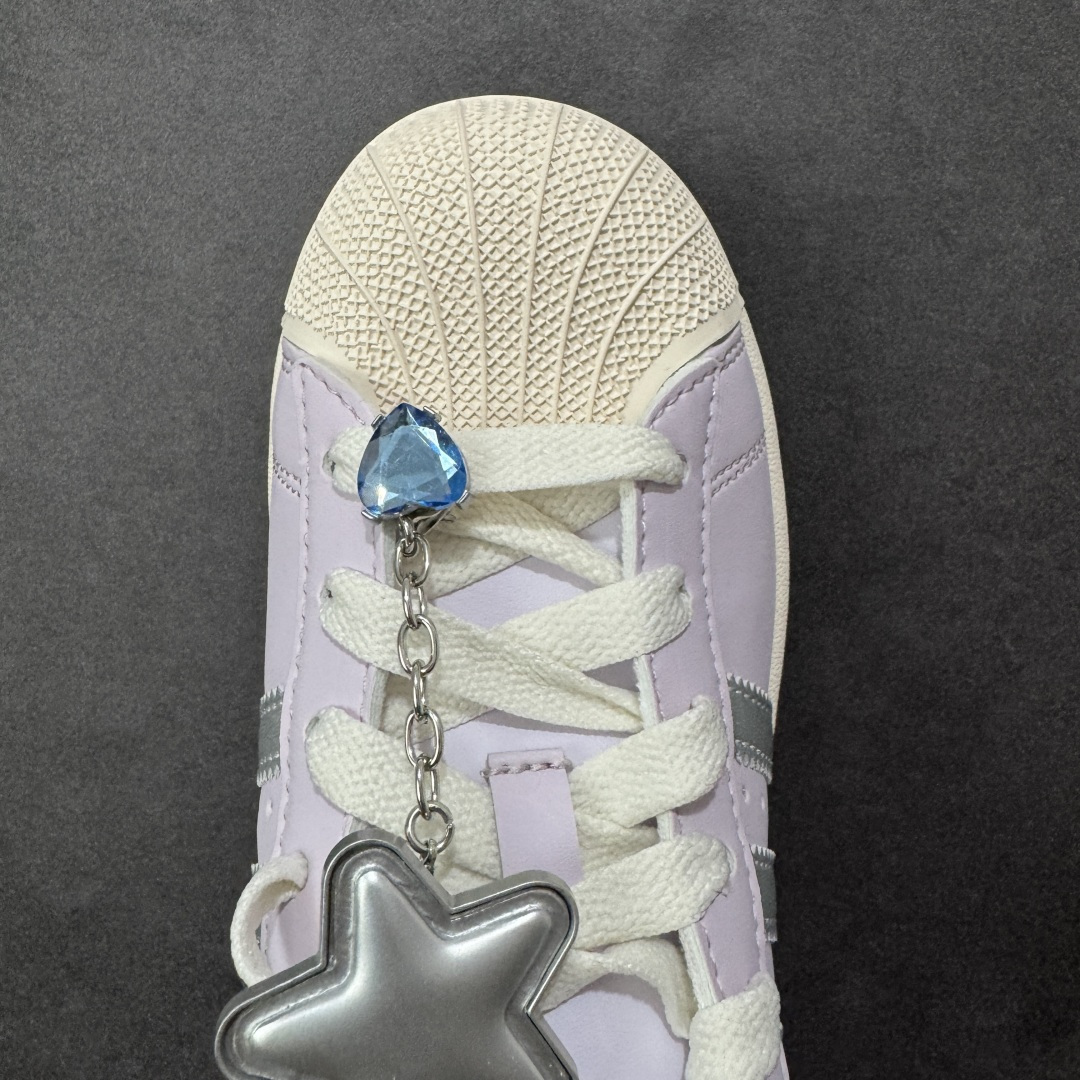 图片[8]-【H11纯原】平台爆款adidas originals Superstar 2粉紫 货号：JQ8776 尺码：35 36 36.5 37.5 38 38.5 39 40-选品中心