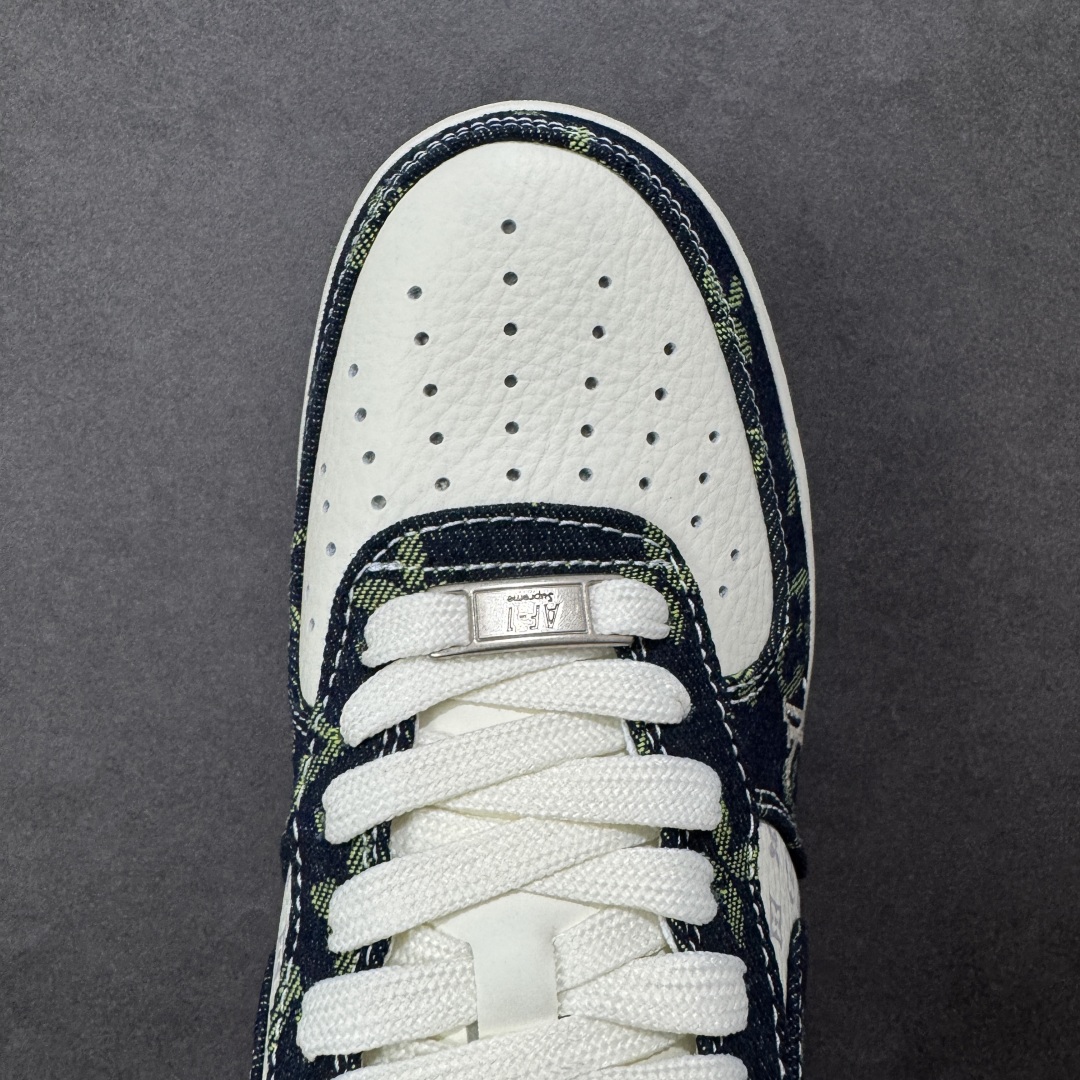 图片[8]-【定制版】Louis Vuitton x Supreme x Nk Air Force 1’07 定制配色 三方联名 空军一号低帮经典低帮休闲百搭板鞋 定制鞋盒 大厂流水作业生产 超高清洁度 皮料切割干净无任何毛边 内置蜂窝气垫 细节完美 货号：YF9511-819  尺码：36 36.5 37.5 38 38.5 39 40 40.5 41 42 42.5 43 44 44.5 45 编码：HXSB310320-选品中心