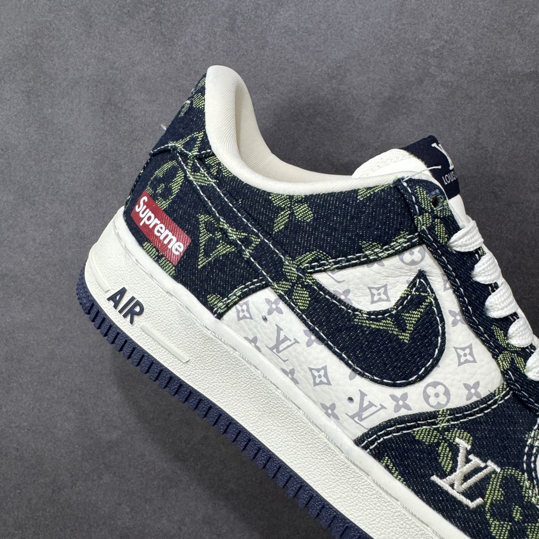 图片[6]-【定制版】Louis Vuitton x Supreme x Nk Air Force 1’07 定制配色 三方联名 空军一号低帮经典低帮休闲百搭板鞋 定制鞋盒 大厂流水作业生产 超高清洁度 皮料切割干净无任何毛边 内置蜂窝气垫 细节完美 货号：YF9511-819  尺码：36 36.5 37.5 38 38.5 39 40 40.5 41 42 42.5 43 44 44.5 45 编码：HXSB310320-选品中心