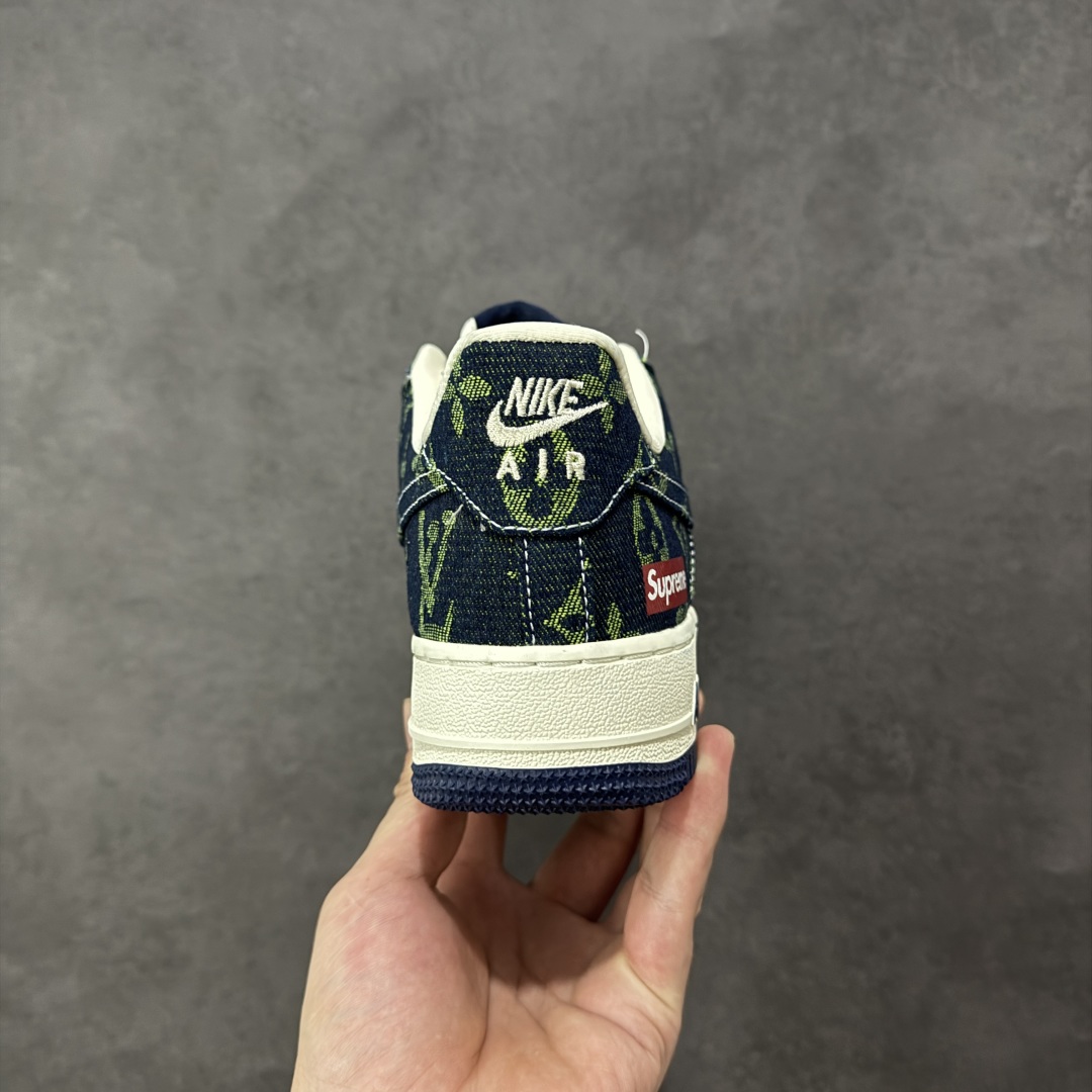 图片[4]-【定制版】Louis Vuitton x Supreme x Nk Air Force 1’07 定制配色 三方联名 空军一号低帮经典低帮休闲百搭板鞋 定制鞋盒 大厂流水作业生产 超高清洁度 皮料切割干净无任何毛边 内置蜂窝气垫 细节完美 货号：YF9511-819  尺码：36 36.5 37.5 38 38.5 39 40 40.5 41 42 42.5 43 44 44.5 45 编码：HXSB310320-选品中心