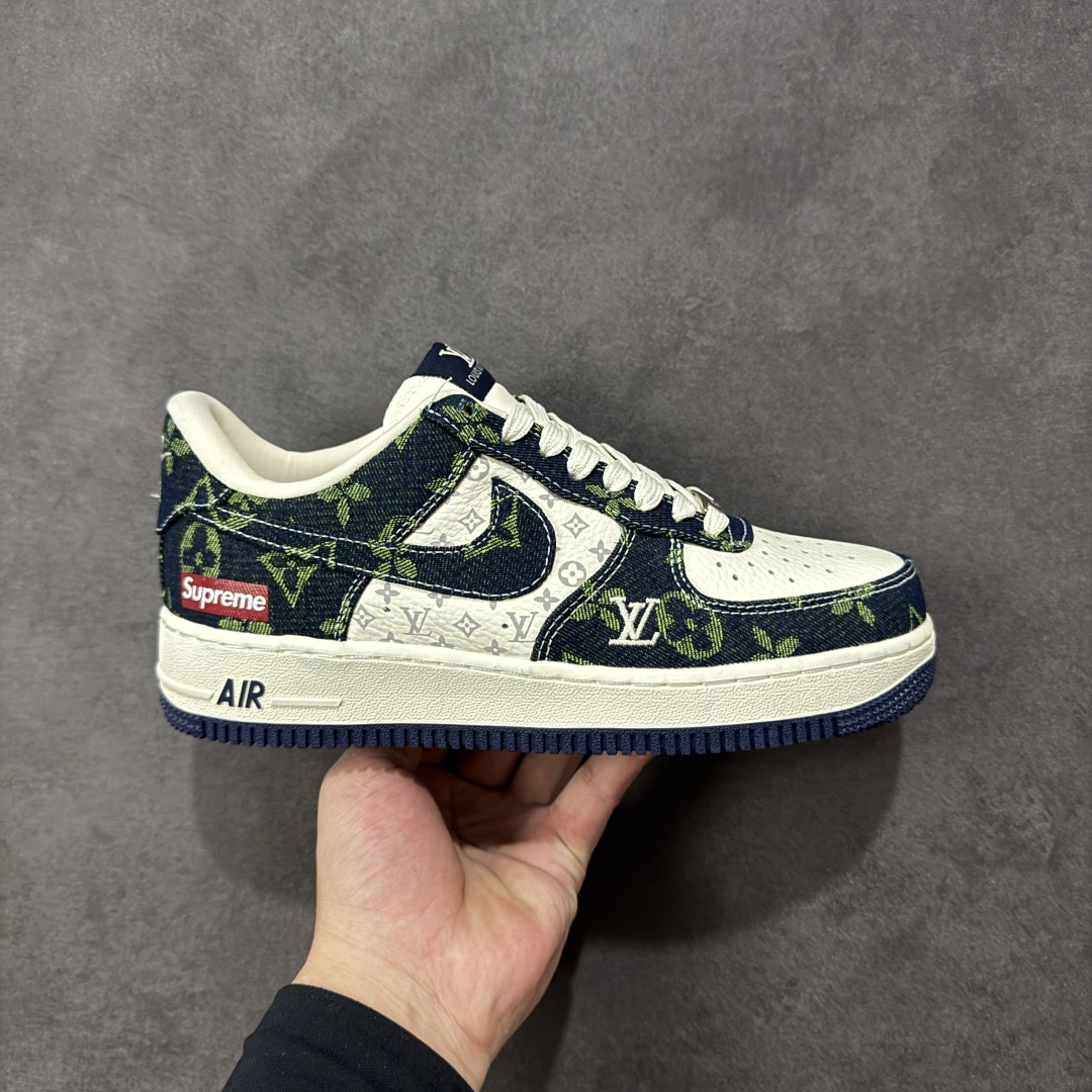 【定制版】Louis Vuitton x Supreme x Nk Air Force 1’07 定制配色 三方联名 空军一号低帮经典低帮休闲百搭板鞋 定制鞋盒 大厂流水作业生产 超高清洁度 皮料切割干净无任何毛边 内置蜂窝气垫 细节完美 货号：YF9511-819  尺码：36 36.5 37.5 38 38.5 39 40 40.5 41 42 42.5 43 44 44.5 45 编码：HXSB310320-选品中心