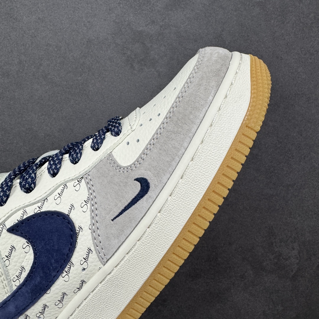 图片[5]-【定制版】Stussy x Nk Air Force 1’07 定制配色 斯图西联名 空军一号低帮经典低帮休闲百搭板鞋 定制鞋盒 大厂流水作业生产 超高清洁度 皮料切割干净无任何毛边 内置蜂窝气垫 细节完美 货号：JS8028-016  尺码：36 36.5 37.5 38 38.5 39 40 40.5 41 42 42.5 43 44 44.5 45 编码：HXSB310320-选品中心