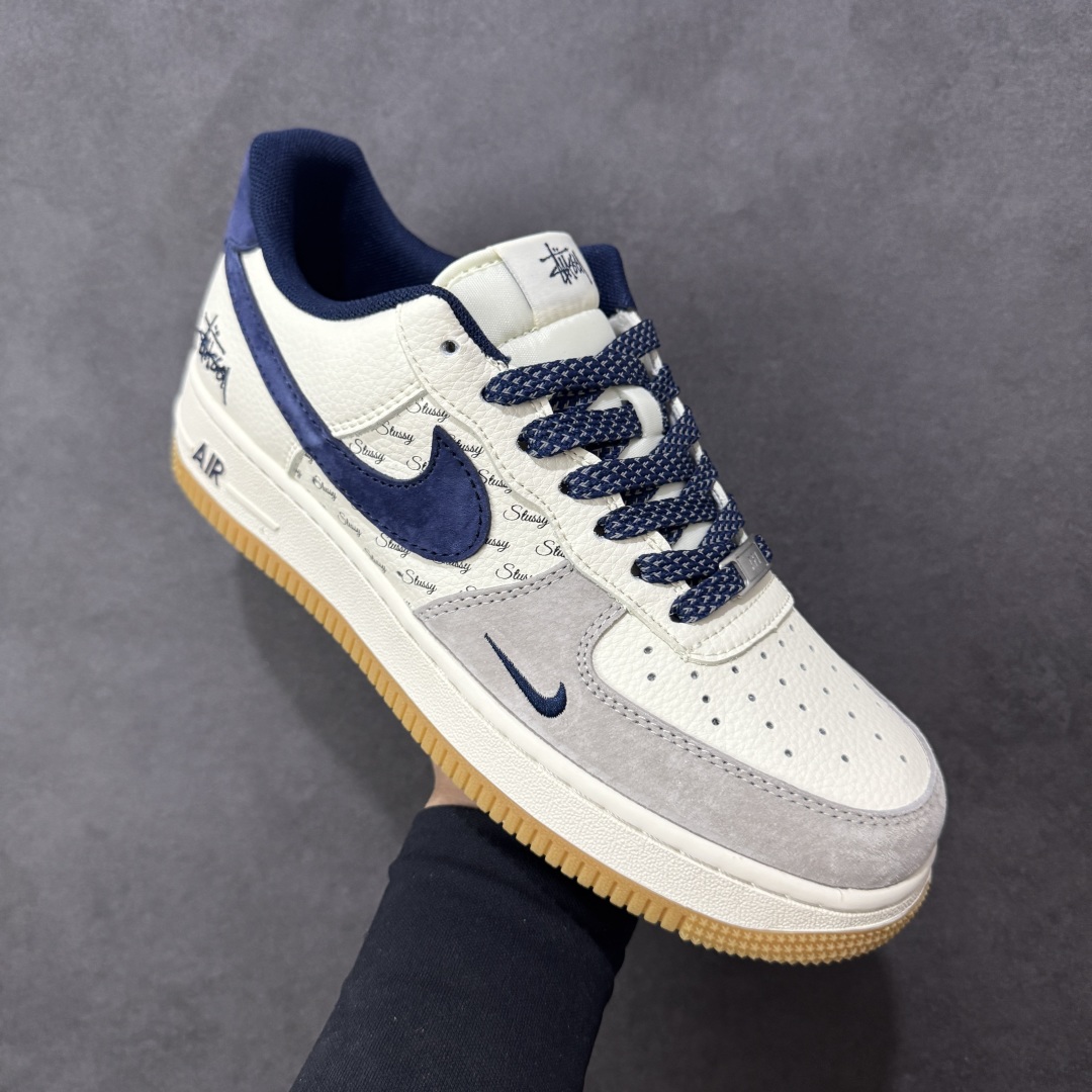 图片[3]-【定制版】Stussy x Nk Air Force 1’07 定制配色 斯图西联名 空军一号低帮经典低帮休闲百搭板鞋 定制鞋盒 大厂流水作业生产 超高清洁度 皮料切割干净无任何毛边 内置蜂窝气垫 细节完美 货号：JS8028-016  尺码：36 36.5 37.5 38 38.5 39 40 40.5 41 42 42.5 43 44 44.5 45 编码：HXSB310320-选品中心