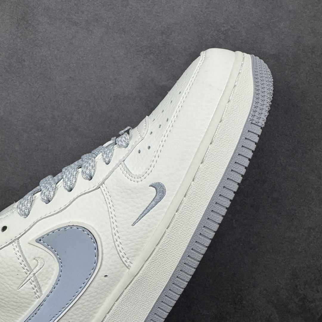 图片[5]-【定制版】Nike Air Force 1\’07 Low 斯图西 米灰小三勾 空军一号低帮休闲板鞋  #原楦头原纸板 原装鞋盒 定制五金配件 内置全掌气垫 原厂鞋底 货号：CS5288-040  尺码：36 36.5 37.5 38 38.5 39 40 40.5 41 42 42.5 43 44 44.5 45-选品中心