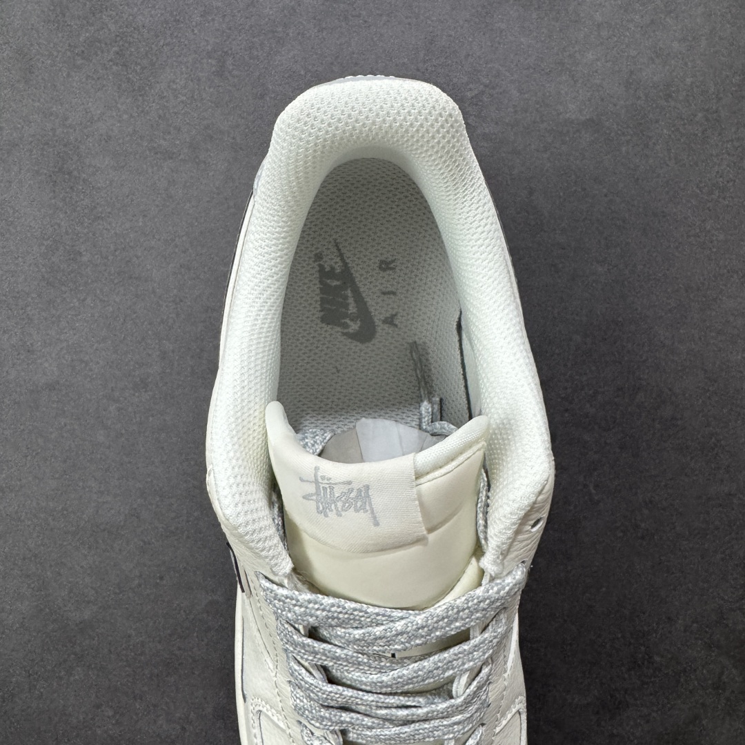 图片[7]-【定制版】Nike Air Force 1\’07 Low 斯图西 米灰小三勾 空军一号低帮休闲板鞋  #原楦头原纸板 原装鞋盒 定制五金配件 内置全掌气垫 原厂鞋底 货号：CS5288-040  尺码：36 36.5 37.5 38 38.5 39 40 40.5 41 42 42.5 43 44 44.5 45-选品中心