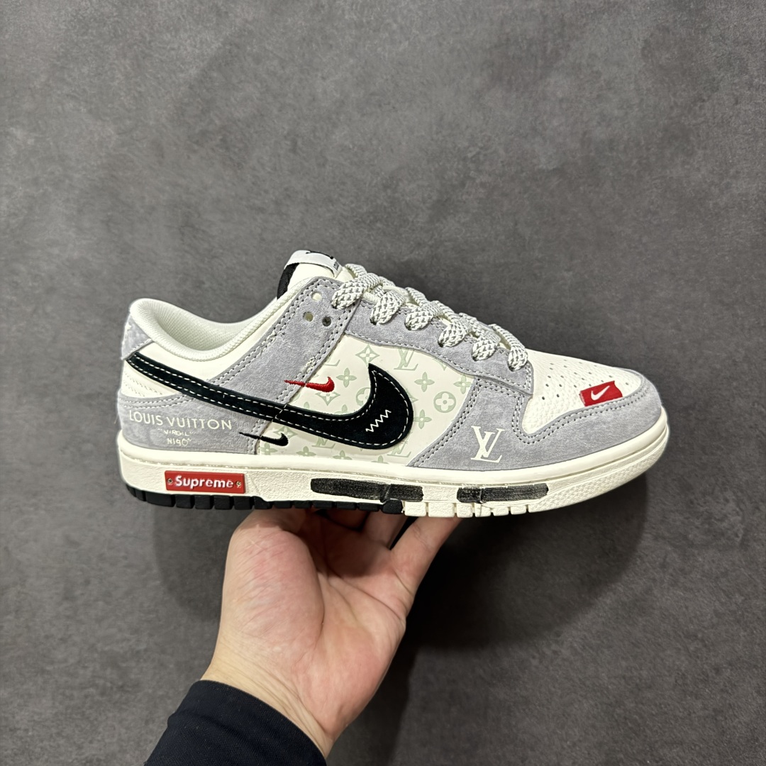 【定制版】Nike SB Dunk Low LV联名 双拼涂鸦 周年高端定制 低帮休闲板鞋  #定制鞋盒 大厂纯原品质出货 超高清洁度 皮料切割干净无任何毛边 细节完美 货号:CX5050-Y18  尺码:36 36.5 37.5 38 38.5 39 40 40.5 41 42 42.5 43 44 44.5 45-选品中心