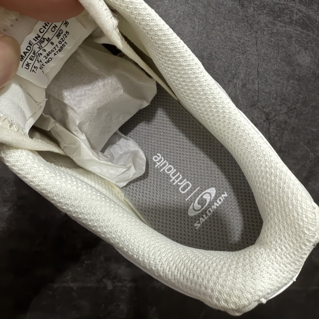 图片[8]-【666版本】Salomon XT-QUEST ADV 萨洛蒙情侣款户外机能鞋 白绿色 478851 全新品质 巅峰之作 所有配色均购物原版拆解1：1开发 原材料打造 非市场公版便宜货 私模大底 清洁度比市场所有版本都高 全套原纸板楦头开发 原厂网布配套 确保原汁原味 完美呈现版型 原档数据独家私模五层组合大底 原装Ortholite轻量化鞋垫 中底布带钢印编号 原厂TPU锁扣 进口港宝加持 后跟自然饱满 还原公司包裹性 鞋面采用SENSIFT贴合技术 全方位贴合包裹脚型 鞋跟部鞋底牵引设计 提供强大的抓地性能 更适应野外崎岖不平的道路 其4D ADVANCED CHASSIS底盘 材料轻量大化 钉齿设计更具稳定性 防护性 鞋底易磨损区运用CONTAGRIP高耐磨材料 应对城市硬质路面长距离跑考验 尺码：36 36.5 37.5 38 38.5 39 40 40.5 41 42 42.5 43 44 45 46-选品中心