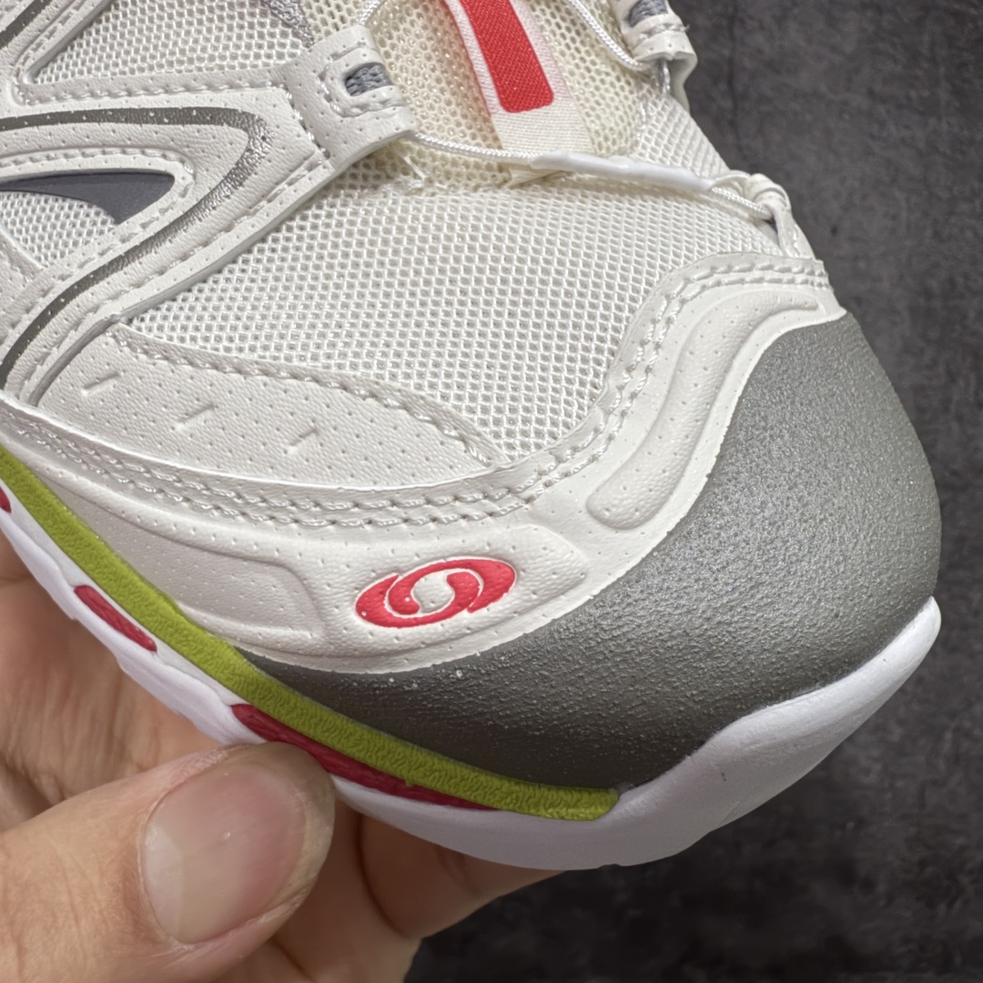 图片[6]-【666版本】Salomon XT-QUEST ADV 萨洛蒙情侣款户外机能鞋 白绿色 478851 全新品质 巅峰之作 所有配色均购物原版拆解1：1开发 原材料打造 非市场公版便宜货 私模大底 清洁度比市场所有版本都高 全套原纸板楦头开发 原厂网布配套 确保原汁原味 完美呈现版型 原档数据独家私模五层组合大底 原装Ortholite轻量化鞋垫 中底布带钢印编号 原厂TPU锁扣 进口港宝加持 后跟自然饱满 还原公司包裹性 鞋面采用SENSIFT贴合技术 全方位贴合包裹脚型 鞋跟部鞋底牵引设计 提供强大的抓地性能 更适应野外崎岖不平的道路 其4D ADVANCED CHASSIS底盘 材料轻量大化 钉齿设计更具稳定性 防护性 鞋底易磨损区运用CONTAGRIP高耐磨材料 应对城市硬质路面长距离跑考验 尺码：36 36.5 37.5 38 38.5 39 40 40.5 41 42 42.5 43 44 45 46-选品中心