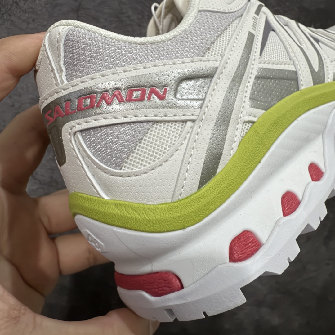 图片[3]-【666版本】Salomon XT-QUEST ADV 萨洛蒙情侣款户外机能鞋 白绿色 478851 全新品质 巅峰之作 所有配色均购物原版拆解1：1开发 原材料打造 非市场公版便宜货 私模大底 清洁度比市场所有版本都高 全套原纸板楦头开发 原厂网布配套 确保原汁原味 完美呈现版型 原档数据独家私模五层组合大底 原装Ortholite轻量化鞋垫 中底布带钢印编号 原厂TPU锁扣 进口港宝加持 后跟自然饱满 还原公司包裹性 鞋面采用SENSIFT贴合技术 全方位贴合包裹脚型 鞋跟部鞋底牵引设计 提供强大的抓地性能 更适应野外崎岖不平的道路 其4D ADVANCED CHASSIS底盘 材料轻量大化 钉齿设计更具稳定性 防护性 鞋底易磨损区运用CONTAGRIP高耐磨材料 应对城市硬质路面长距离跑考验 尺码：36 36.5 37.5 38 38.5 39 40 40.5 41 42 42.5 43 44 45 46-选品中心