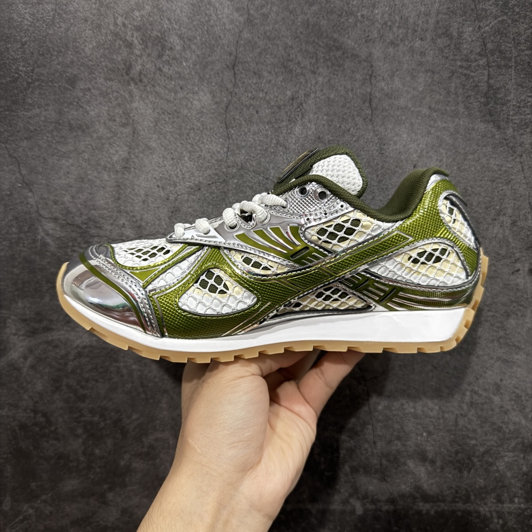 图片[2]-【纯原N版】宝缇嘉/葆蝶家-Bottega Veneta Orbit Lace-up Low Sneakers BV 轨道系列系带低帮透气舒适休闲运动鞋 可平替M版 配件包装基本一样 男女鞋原楦原纸版开发版 采用轻质科技菱形网布面料鞋面材质 内嵌透气网面贴合加厚PU缓震乳胶脚垫 外置防变形耐磨TPU橡胶大底❗️ 尺码：35-40-选品中心