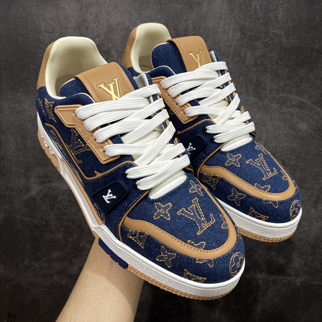广东纯原版本 Louis Vuitton Trainer lv时装走秀运动鞋
