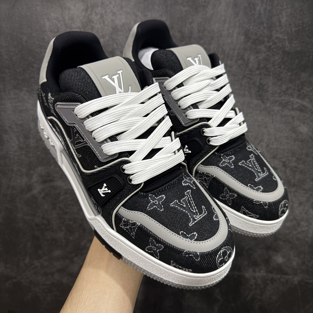 广东纯原版本 Louis Vuitton Trainer lv时装走秀运动鞋