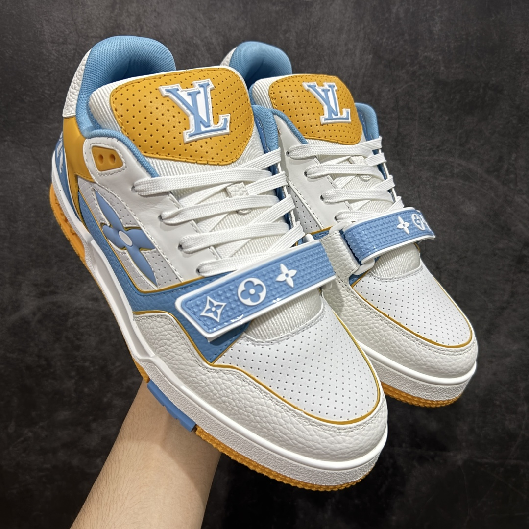 广东纯原版本 Louis Vuitton Trainer lv时装走秀运动鞋