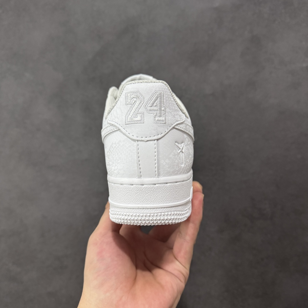 图片[4]-【公司级】Kobe x NK Air Force 1 Low 空军一号低帮科比限定白色曼巴精神 #原楦头原纸板 原装鞋盒 内置全掌气垫 原厂鞋底 货号：IB0018-100 尺码：35.5-47带半码 编码：GLB220230-选品中心
