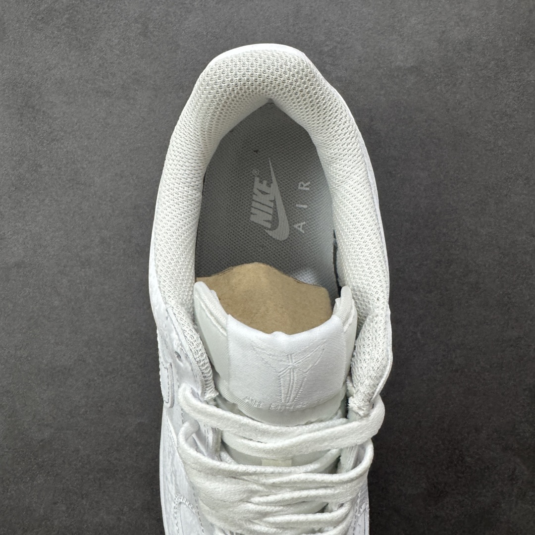 图片[7]-【公司级】Kobe x NK Air Force 1 Low 空军一号低帮科比限定白色曼巴精神 #原楦头原纸板 原装鞋盒 内置全掌气垫 原厂鞋底 货号：IB0018-100 尺码：35.5-47带半码 编码：GLB220230-选品中心