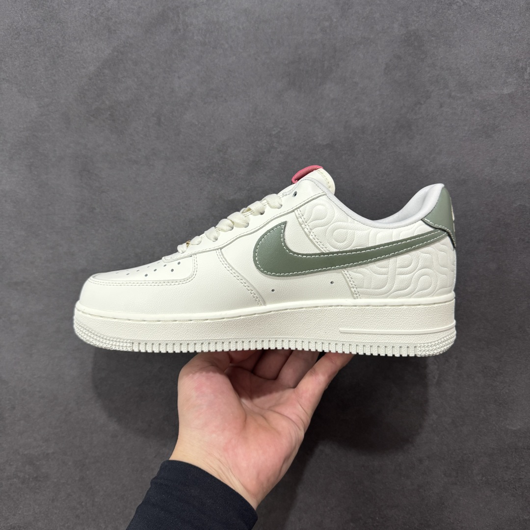图片[2]-【公司级G版】Nike Air Force 1 CNY\”Year of the Snake”空军一号低帮蛇年联名白绿 货号：HV5979-130 尺码：35.5 36 36.5 37 38 38.5 39 40 40.5 41 42 42.5 43 44 44.5 45 46 编码：GLB220230-选品中心