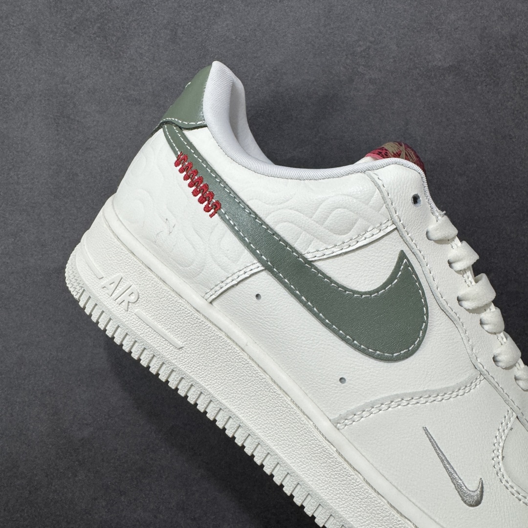 图片[6]-【公司级G版】Nike Air Force 1 CNY\”Year of the Snake”空军一号低帮蛇年联名白绿 货号：HV5979-130 尺码：35.5 36 36.5 37 38 38.5 39 40 40.5 41 42 42.5 43 44 44.5 45 46 编码：GLB220230-选品中心