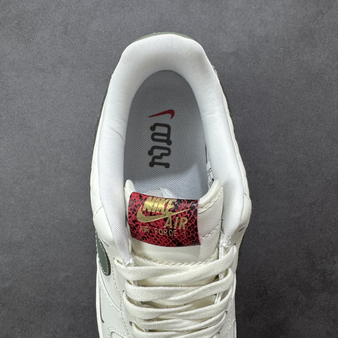 图片[7]-【公司级G版】Nike Air Force 1 CNY\”Year of the Snake”空军一号低帮蛇年联名白绿 货号：HV5979-130 尺码：35.5 36 36.5 37 38 38.5 39 40 40.5 41 42 42.5 43 44 44.5 45 46 编码：GLB220230-选品中心