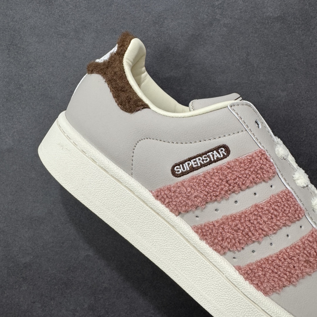 图片[6]-【公司级】AD Originals Superstar 2 贝壳头 原装公司级 采用全新头层拼接皮革材质 后跟采用特色3D立体印字 渠道正品订单 诠释市场最高工艺水平 全鞋进口头层皮料打造。区别市面普通真标版本，进出专柜无压力 货号：JR6986 尺码：36-40-选品中心