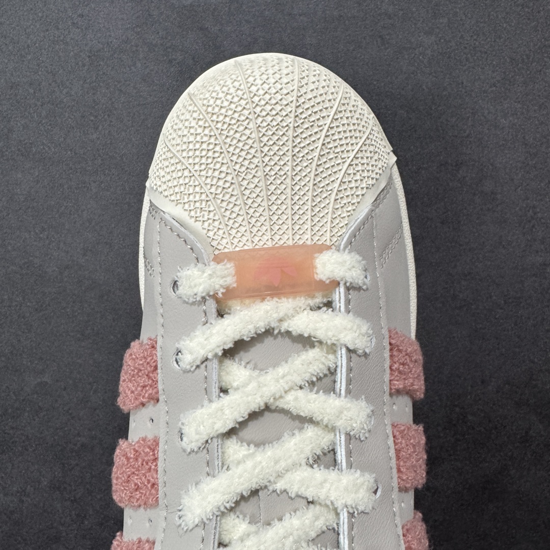 图片[8]-【公司级】AD Originals Superstar 2 贝壳头 原装公司级 采用全新头层拼接皮革材质 后跟采用特色3D立体印字 渠道正品订单 诠释市场最高工艺水平 全鞋进口头层皮料打造。区别市面普通真标版本，进出专柜无压力 货号：JR6986 尺码：36-40-选品中心