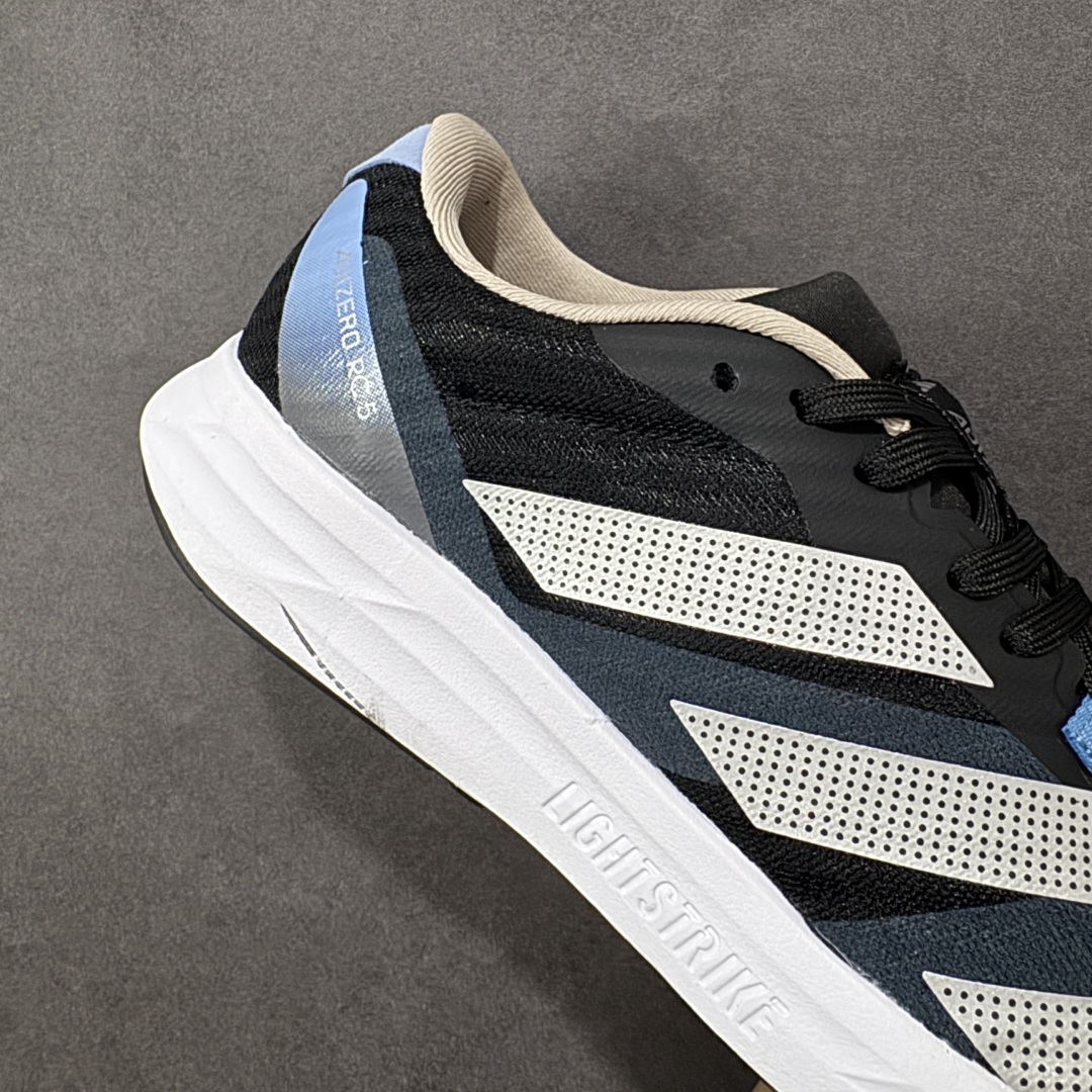图片[6]-【公司级】Adidas Adizero Rc 5 减震透气休闲训练跑步鞋 沿袭 ADIZERO 系列传统 专为训练备赛设计的专业跑鞋 TORSION SYSTEM 技术 支撑快跑带来的落地冲击力 网材鞋面透气 透湿 排汗 橡胶外底 防滑耐磨 货号： HQ3677 尺码： 36 36.5 37.5 38 38.5 39 40 40.5 41 42 42.5 43 44 45-选品中心
