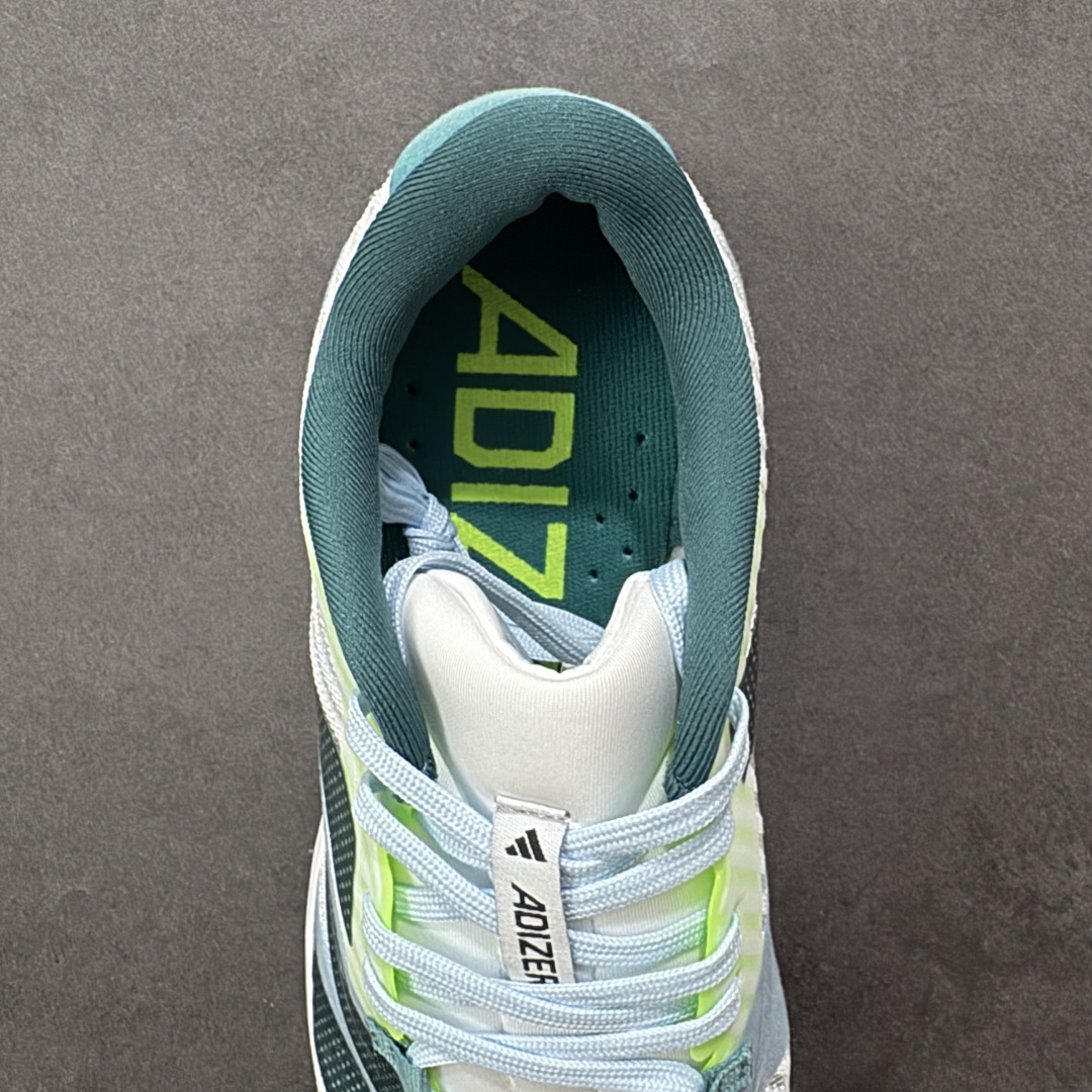 图片[7]-【公司级】Adidas Adizero Rc 5 减震透气休闲训练跑步鞋 沿袭 ADIZERO 系列传统 专为训练备赛设计的专业跑鞋 TORSION SYSTEM 技术 支撑快跑带来的落地冲击力 网材鞋面透气 透湿 排汗 橡胶外底 防滑耐磨 货号： ID6914 尺码： 36 36.5 37.5 38 38.5 39 40 40.5 41 42 42.5 43 44 45-选品中心