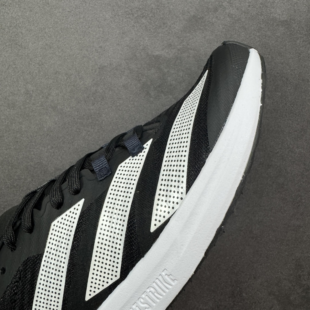 图片[5]-【公司级】Adidas Adizero Rc 5 减震透气休闲训练跑步鞋 沿袭 ADIZERO 系列传统 专为训练备赛设计的专业跑鞋 TORSION SYSTEM 技术 支撑快跑带来的落地冲击力 网材鞋面透气 透湿 排汗 橡胶外底 防滑耐磨 货号： HQ3680 尺码： 36 36.5 37.5 38 38.5 39 40 40.5 41 42 42.5 43 44 45-选品中心