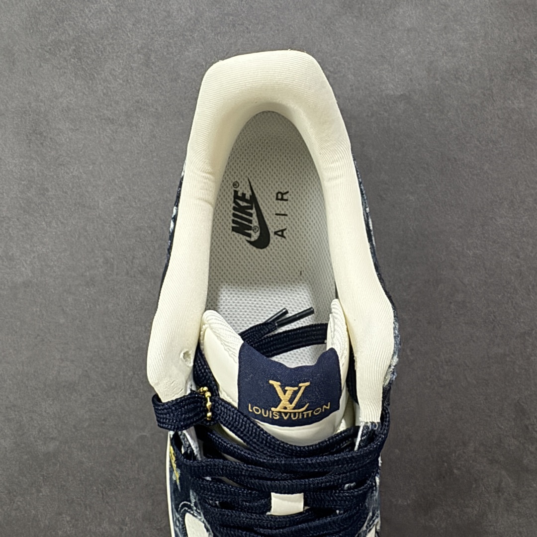 图片[7]-【定制版】Nike Air Force 1\’07 Low LV联名 白墨蓝 空军一号低帮休闲板鞋  #定制皮料 定制鞋盒 原楦原纸板 纯正空军版型 内置全掌气垫 货号：YF9511-820  尺码：36 36.5 37.5 38 38.5 39 40 40.5 41 42 42.5 43 44 44.5 45-选品中心