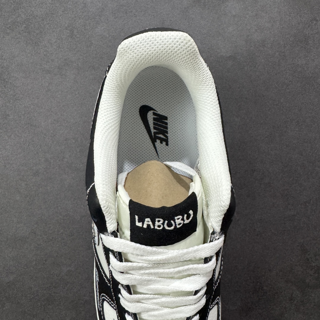 图片[7]-【定制版】NIke Air Force 1 \’07 Low “黑色涂鸦拉布布”空军一号 低帮 运动鞋 休闲鞋 折边针车 工艺难度大 原楦头原纸板 原装鞋盒 定制五金配件 内置全掌气垫 原厂鞋底 货号：KJ5188-001 尺码：36 36.5 37.5 38 38.5 39 40 40.5 41 42 42.5 43 44 44.5 45 编码：HXSA310320-选品中心