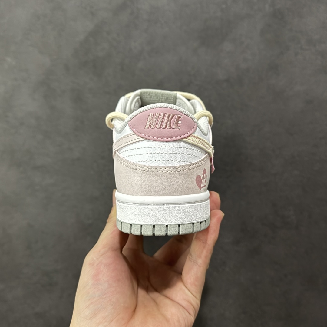 图片[4]-【定制版】Nike Dunk 甜心狙击 粉色 定制鞋盒 超高清洁度 皮料切割干净无任何毛边 细节完美 货号：DD1391-103（Team1225-甜心狙击） 尺码：36 36.5 37.5 38 38.5 39 40-选品中心