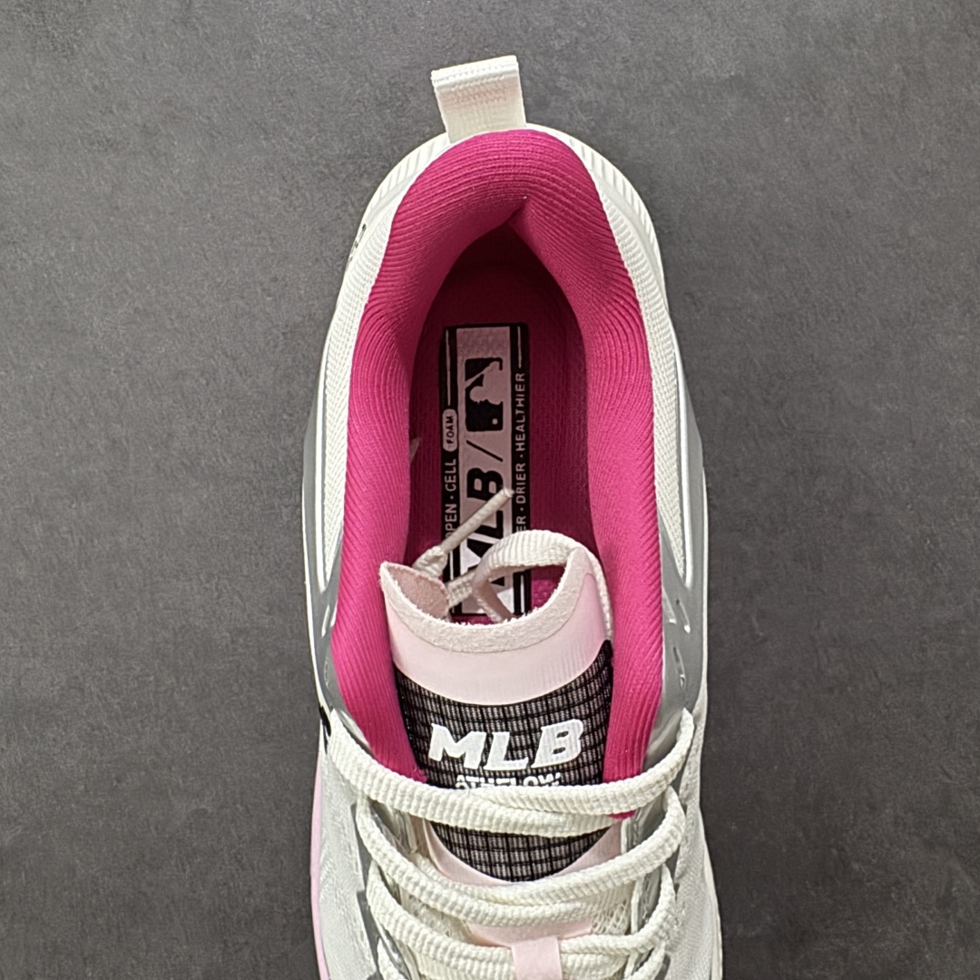 图片[7]-福利特价【纯原特价】MLB ATHFLOW 透气网面系列 2025春季新款 时尚轻便透气运动鞋 安全防撞包裹鞋头 符合人体结构 精心设计 行走柔软触感 后跟加厚 呵护脚后跟 轻松穿脱不磨脚 柔软减震 减少足部负担 大底纹路有效提升防滑性能 货号： 3ASHATF3N 尺码：35-45-选品中心