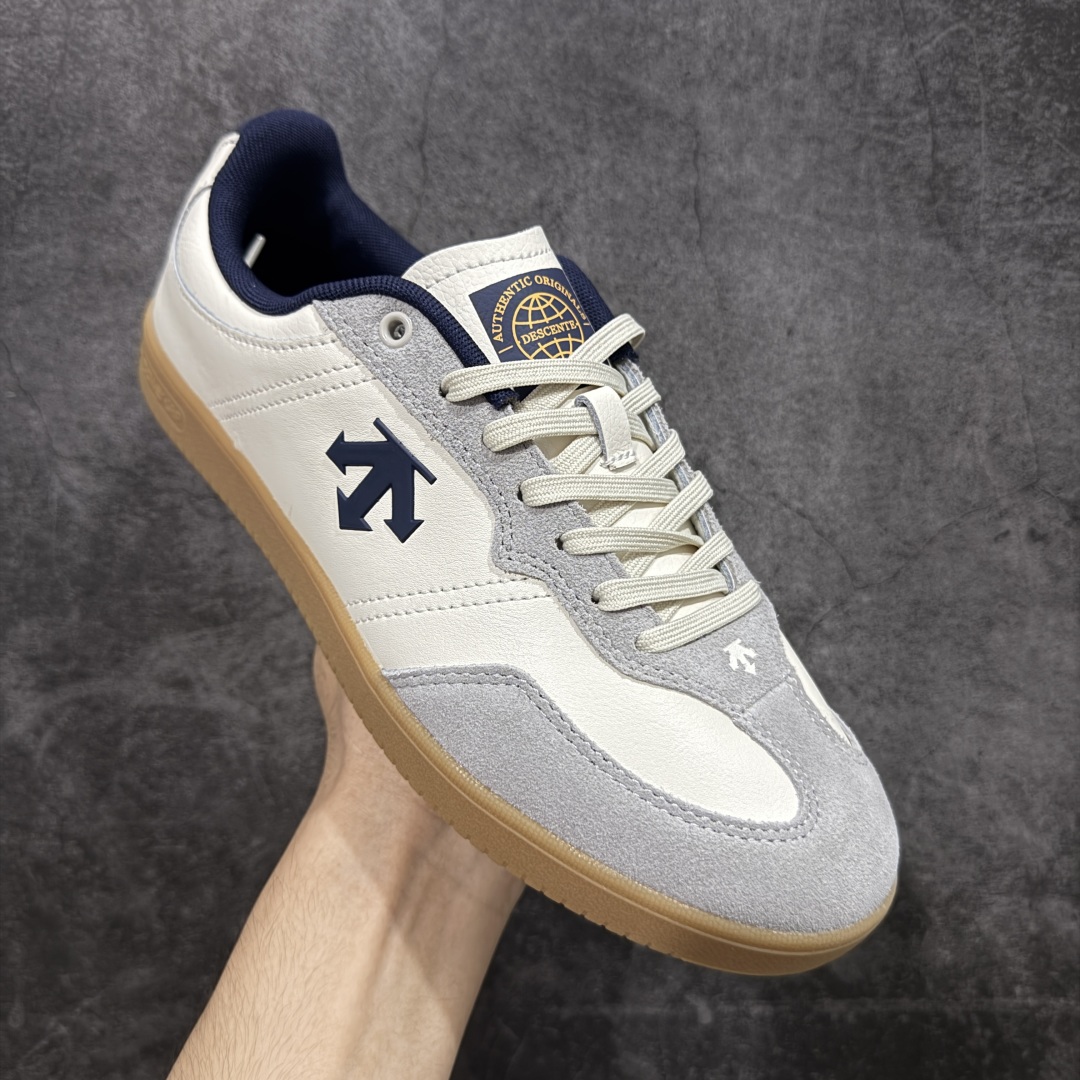 图片[3]-【公司级】迪桑特DESCENTE CHRON COURT SB 复古轻质 耐磨低帮 生活休闲鞋 尺码： 36-45-选品中心