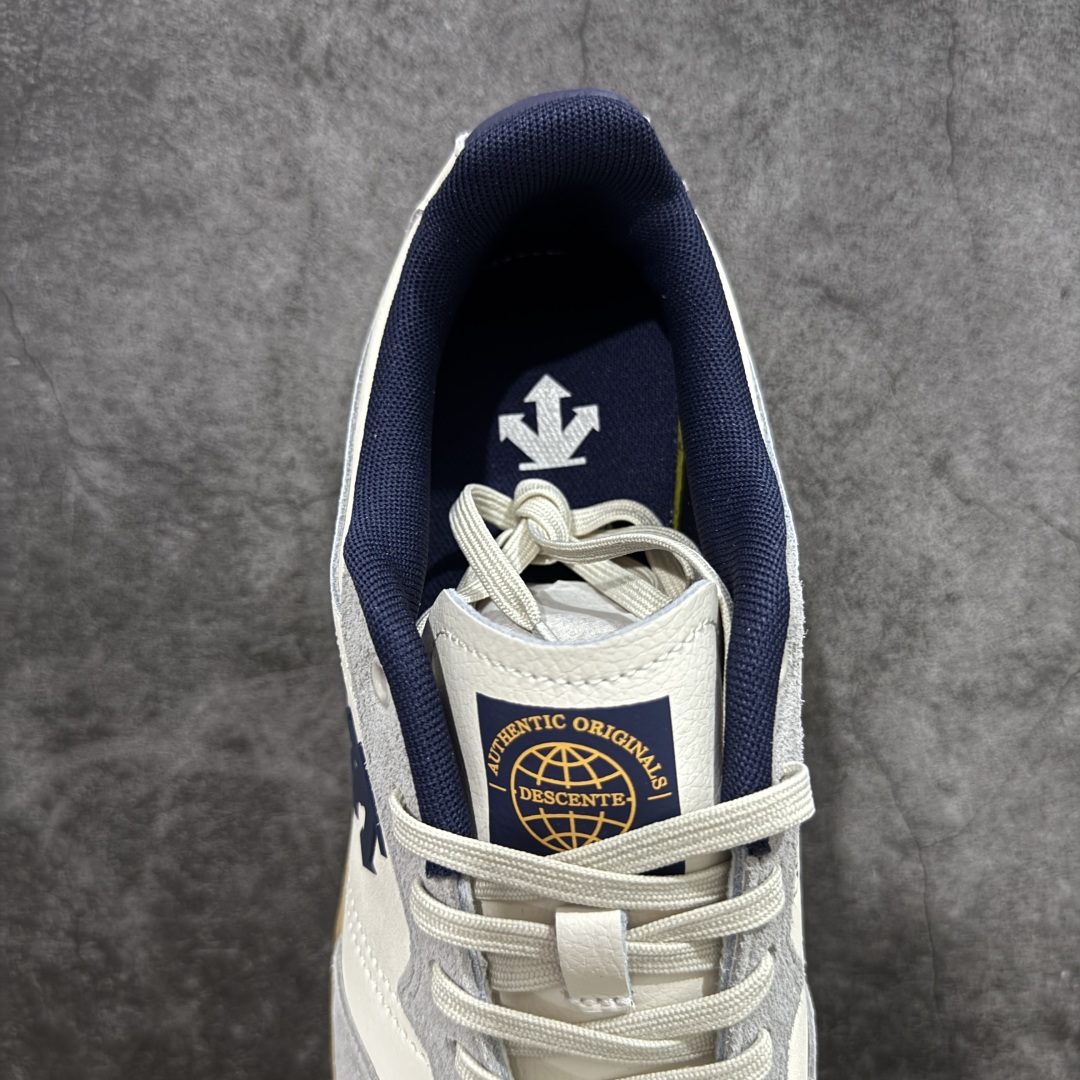 图片[8]-【公司级】迪桑特DESCENTE CHRON COURT SB 复古轻质 耐磨低帮 生活休闲鞋 尺码： 36-45-选品中心