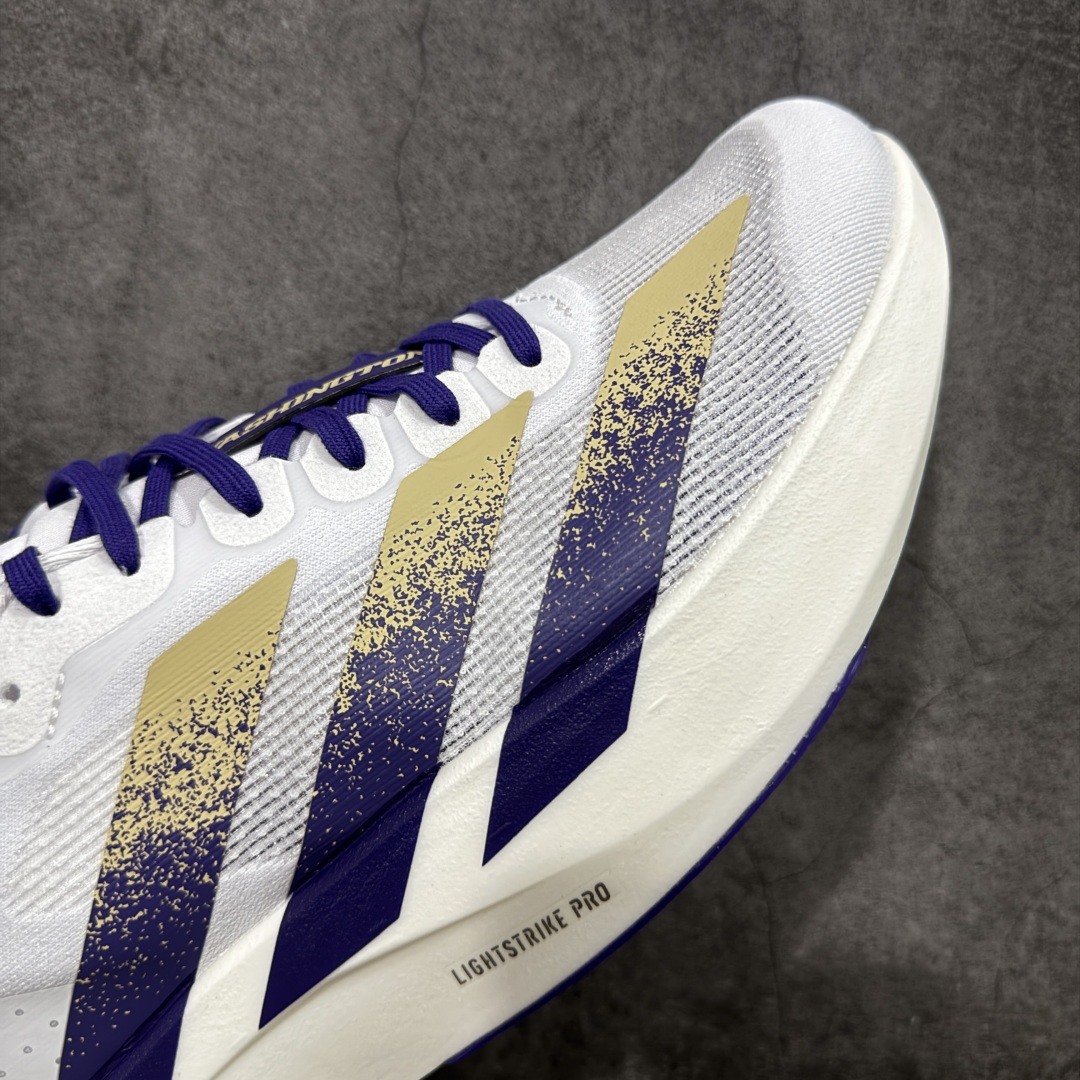 图片[6]-【PK版】AD Adizero Evo SL M 白蓝零度系列马拉松轻量竞速运动跑鞋 JQ4578 原材料 内置碳板 原厂网纱潮流 超临界发泡大底 脚感软弹度与原版非常接近 细节目前市场最接近原版品质 尺码：36 36.5 37.5 38 38.5 39 40 40.5 41 42 42.5 43 44 44.5 45-选品中心