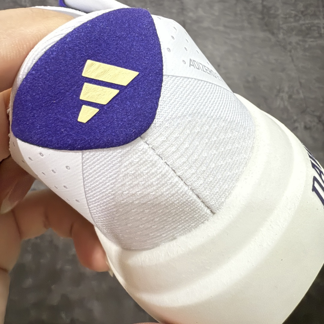 图片[2]-【PK版】AD Adizero Evo SL M 白蓝零度系列马拉松轻量竞速运动跑鞋 JQ4578 原材料 内置碳板 原厂网纱潮流 超临界发泡大底 脚感软弹度与原版非常接近 细节目前市场最接近原版品质 尺码：36 36.5 37.5 38 38.5 39 40 40.5 41 42 42.5 43 44 44.5 45-选品中心