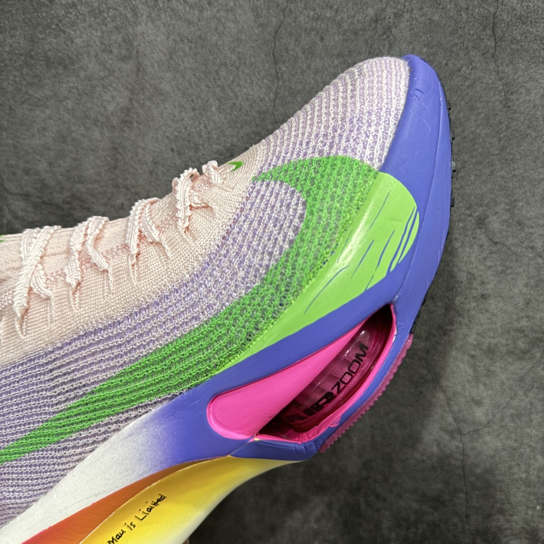 图片[6]-【碳科技纯原】Nk Zoom AlphaFly Next% 4 阿尔法飞行4代 2025年全新超级马拉松全掌碳板跑鞋 HJ7041-600  市场顶级版本 跑鞋第一梯队 专业跑鞋‼️ 原标原盒 全掌真碳版 真Zoom X气垫 配件齐 有配正确配套防尘布袋 真材实料 假一赔十‼️ 正确大底刷漆（鞋底部分黑色刷漆有裂纹） 鞋款搭载两个Airzoom缓震配置，全掌型碳纤维板，缔造出色推进感；中底ZoomX 泡绵从后跟延伸至鞋头，超强回弹性 💪🏻 空气动力学造型则依然保留。前掌采用镂空设计，让鞋底的碳板配置得以可视化 造型更具未来感。   尺码：36 36.5 37.5 38 38.5 39 40 40.5 41 42 42.5 43 44 44.5 45-选品中心