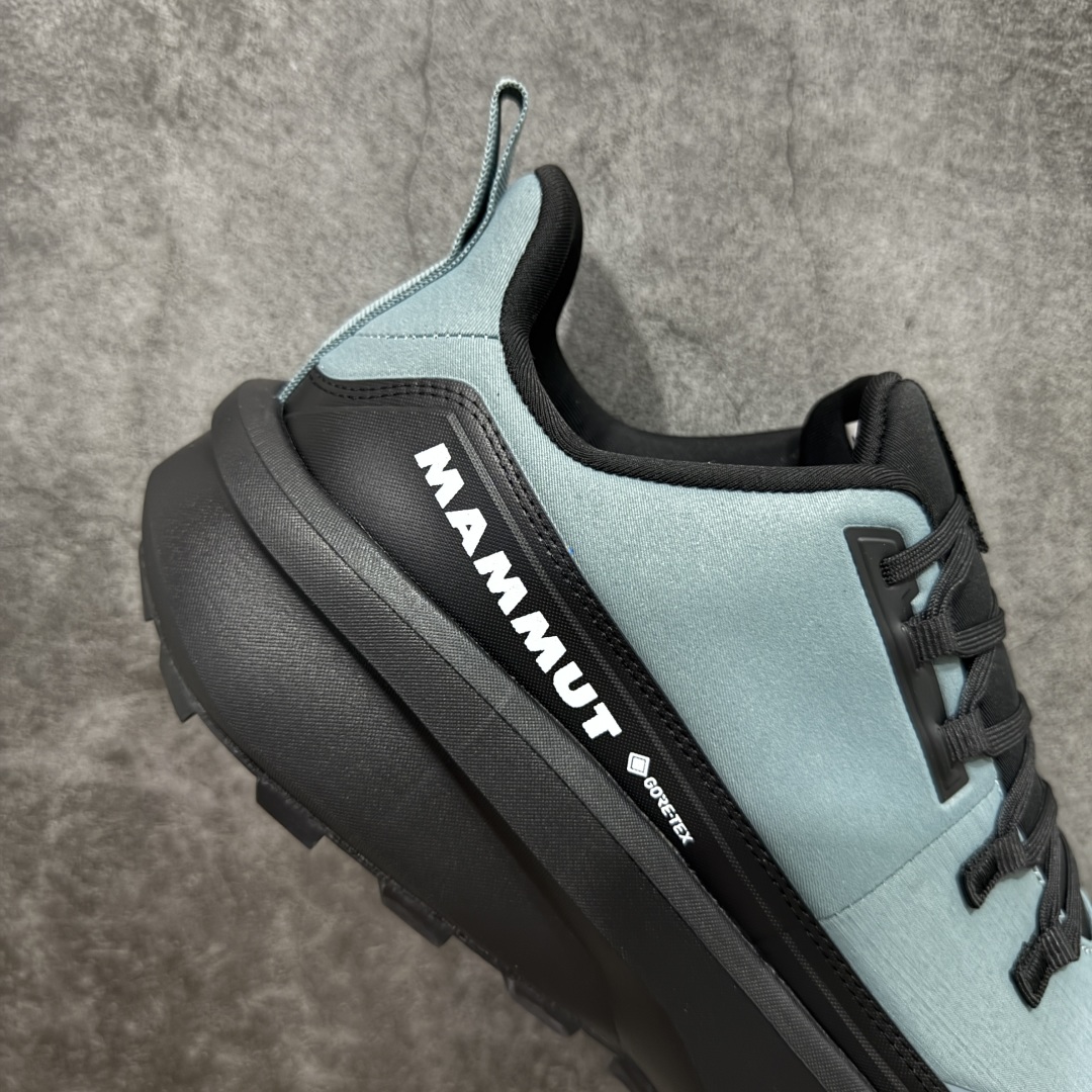 图片[7]-【莞产版本】MAMMUT猛犸象 Aenergy 舒适时尚 耐磨防滑 低帮 徒步鞋 男款 蓝黑色 轻量化舒适性和专业性能于一体的户外徒步鞋 特别适合短距离徒步和快速穿行 FLEXTRON波形弹性中底技术：提供动态支撑与能量回馈，连续徒步15公里后脚掌无明显酸痛感 鳞片状Vibram大底 齿深4mm，抓地力强 在湿滑岩石 松软泥土等复杂地形表现出色 尺码： 39 40 41 42 43 44 45 编码： ABB360370-选品中心