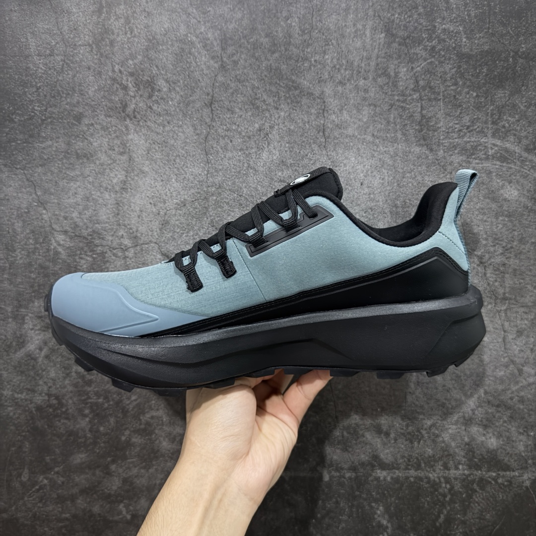 图片[2]-【莞产版本】MAMMUT猛犸象 Aenergy 舒适时尚 耐磨防滑 低帮 徒步鞋 男款 蓝黑色 轻量化舒适性和专业性能于一体的户外徒步鞋 特别适合短距离徒步和快速穿行 FLEXTRON波形弹性中底技术：提供动态支撑与能量回馈，连续徒步15公里后脚掌无明显酸痛感 鳞片状Vibram大底 齿深4mm，抓地力强 在湿滑岩石 松软泥土等复杂地形表现出色 尺码： 39 40 41 42 43 44 45 编码： ABB360370-选品中心