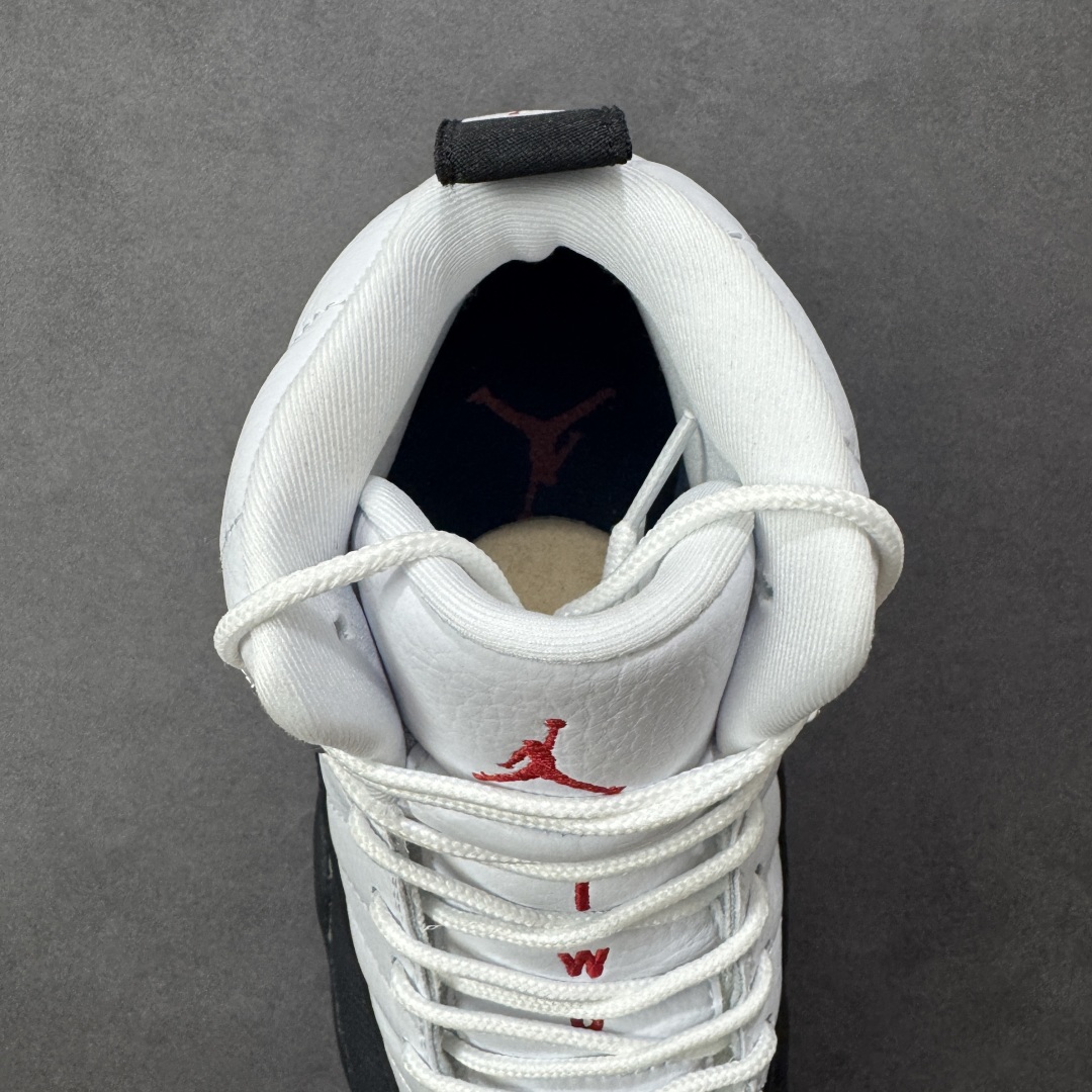 图片[7]-【头层真碳版】Air Jordan AJ12 Retro 篮球鞋 正确版型 头层皮料 真碳板 原厂定制金属扣 原厂电绣 超高性价比 货号：CT8013-162 尺码：40 40.5 41 42 42.5 43 44 44.5 45 45.5 46 47.5 48 编码：GLB320330-选品中心