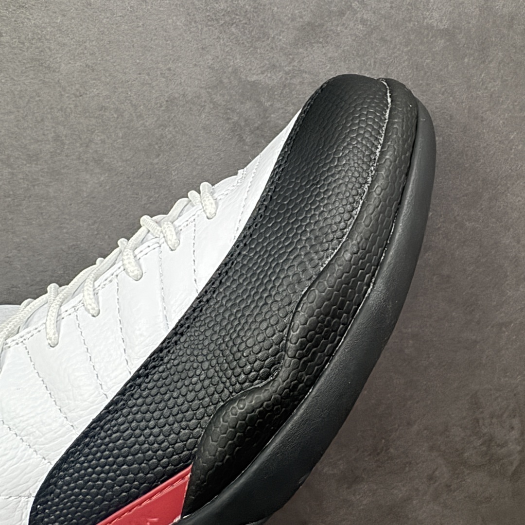 图片[5]-【头层真碳版】Air Jordan AJ12 Retro 篮球鞋 正确版型 头层皮料 真碳板 原厂定制金属扣 原厂电绣 超高性价比 货号：CT8013-162 尺码：40 40.5 41 42 42.5 43 44 44.5 45 45.5 46 47.5 48 编码：GLB320330-选品中心