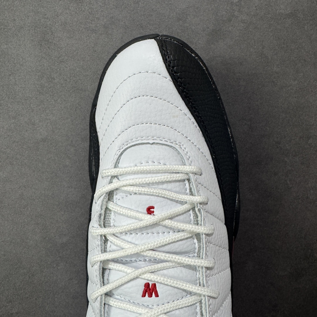 图片[8]-【头层真碳版】Air Jordan AJ12 Retro 篮球鞋 正确版型 头层皮料 真碳板 原厂定制金属扣 原厂电绣 超高性价比 货号：CT8013-162 尺码：40 40.5 41 42 42.5 43 44 44.5 45 45.5 46 47.5 48 编码：GLB320330-选品中心